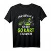 Mir Reicht's Ich Geh Go Kart Fahren - Lustiges Retro Vintage Kartfahrer T-Shirt für Motorsport- und Kartsport-Fans