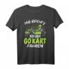 Mir Reicht's Ich Geh Go Kart Fahren - Lustiges Retro Vintage Kartfahrer T-Shirt für Motorsport- und Kartsport-Fans