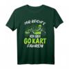 Mir Reicht's Ich Geh Go Kart Fahren - Lustiges Retro Vintage Kartfahrer T-Shirt für Motorsport- und Kartsport-Fans