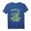 Mir Reicht's Ich Geh Go Kart Fahren - Lustiges Retro Vintage Kartfahrer T-Shirt für Motorsport- und Kartsport-Fans