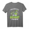 Mir Reicht's Ich Geh Go Kart Fahren - Lustiges Retro Vintage Kartfahrer T-Shirt für Motorsport- und Kartsport-Fans