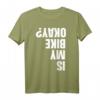 Mountain-Bike-Fahrer T-Shirt – Lustiges Is My Bike Okay Radfahrer-Shirt für Männer und Frauen, ideales Geschenk zu Weihnachten, Geburtstagen & Feiertagen