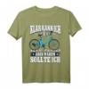 Klar kann ich ohne Akku fahren T-Shirt – Humorvolles E-Bike & Pedelec Motiv für Radfahrer