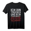 Herren Trucker T-Shirt mit Spruch 'Ich Bin Trucker Und Kein Frauenarzt' – Lustiges Geschenk für LKW Fahrer und Trucker mit Humor