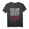 Herren Trucker T-Shirt mit Spruch 'Ich Bin Trucker Und Kein Frauenarzt' – Lustiges Geschenk für LKW Fahrer und Trucker mit Humor