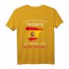 Brauch keine Therapie - Ich muss nur nach Spanien Urlaub T-Shirt für Fans, Camping & Reisegeschenke