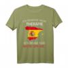 Brauch keine Therapie - Ich muss nur nach Spanien Urlaub T-Shirt für Fans, Camping & Reisegeschenke