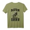 Echte Biker Fahren Ohne Akku Mountainbiker MTB Bike T-Shirt – Witziges Geschenk für Radfahrer & Downhill-Fans