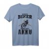Echte Biker Fahren Ohne Akku Mountainbiker MTB Bike T-Shirt – Witziges Geschenk für Radfahrer & Downhill-Fans