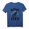 Echte Biker Fahren Ohne Akku Mountainbiker MTB Bike T-Shirt – Witziges Geschenk für Radfahrer & Downhill-Fans