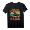 Kajak Wassersport Paddelboot Kanu Kajak Paddeln Kajakfahrer T-Shirt – Perfekt für Extremsportler und Wassersportliebhaber