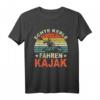 Kajak Wassersport Paddelboot Kanu Kajak Paddeln Kajakfahrer T-Shirt – Perfekt für Extremsportler und Wassersportliebhaber