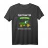 Zum Traktor Fahren Geboren Zur Schule Gezwungen T-Shirt – Lustiges Landwirt & Traktor Liebhaber Shirt für Jungs und Männer