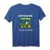 Zum Traktor Fahren Geboren Zur Schule Gezwungen T-Shirt – Lustiges Landwirt & Traktor Liebhaber Shirt für Jungs und Männer