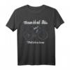 Radfahrer Spruch Warum ich mit Akku fahre T-Shirt - Lustiges Geschenk für E-Bike Fans und Radsportbegeisterte