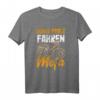 Echte Kerle Fahren Mofa T-Shirt - Lustiges Geschenk für Mofafahrer, Rollerfahrer & Biker mit Humor, Oldschool Retro Zweitakt Mofa Fanartikel