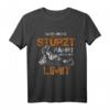 Wer nicht stürzt fährt nicht am Limit Mountainbike Fahrrad T-Shirt – Motiv für Downhill, Offroad & Extremsportfahrer