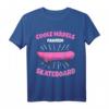 Coole Mädels fahren Skateboard Stunt T-Shirt - Perfektes Geschenk für Mädchen und Kinder, ideal für Skatehalle & Halfpipe
