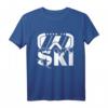 Born To Ski-Fahrer Geschenk Skifahrer Skifahren Skiurlaub T-Shirt – Lustiges Skiurlaub Geschenk für Skifahrer und Wintersportliebhaber