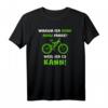 Mountainbike Fahrer T-Shirt Ohne Akku mit Anti E-Bike Spruch – Lustiges MTB Outfit für Radfahrer und Biker, Perfektes Geschenk zum Geburtstag