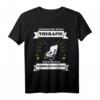 Ich brauche keine Therapie, ich muss nur Fahrrad fahren - Lustiges Fahrrad T-Shirt für Rennradler, Mountainbiker & Hobbyfahrer