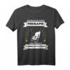Ich brauche keine Therapie, ich muss nur Fahrrad fahren - Lustiges Fahrrad T-Shirt für Rennradler, Mountainbiker & Hobbyfahrer
