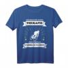 Ich brauche keine Therapie, ich muss nur Fahrrad fahren - Lustiges Fahrrad T-Shirt für Rennradler, Mountainbiker & Hobbyfahrer