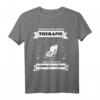 Ich brauche keine Therapie, ich muss nur Fahrrad fahren - Lustiges Fahrrad T-Shirt für Rennradler, Mountainbiker & Hobbyfahrer