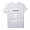 Ich brauche keine Therapie, ich muss nur Fahrrad fahren - Lustiges Fahrrad T-Shirt für Rennradler, Mountainbiker & Hobbyfahrer