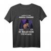 Warum ich ohne Akku fahre T-Shirt - Humoriges Fahrrad T-Shirt zum HapMonkey mit Bär im Wald