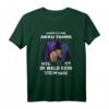 Warum ich ohne Akku fahre T-Shirt - Humoriges Fahrrad T-Shirt zum HapMonkey mit Bär im Wald