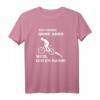 Fahrrad Fahren Ohne Akku Weil Ich Es Kann T-Shirt – Lustiges Geschenk für Fahrradfahrer, Outdoor- und Naturliebhaber
