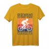 Gegenwind formt den Charakter - Lustiges Fahrradfahrer T-Shirt mit Spruch, Geschenkidee für Radfahrer, Mountainbike, Rennrad & E-Bike Fans