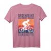 Gegenwind formt den Charakter - Lustiges Fahrradfahrer T-Shirt mit Spruch, Geschenkidee für Radfahrer, Mountainbike, Rennrad & E-Bike Fans