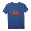 Melone Frucht Vegetarier Veggie Sommer Fahrrad T-Shirt - Lustiges Geschenk für Obstliebhaber, Veganer und Fahrradfans im Sommer