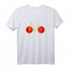 Melone Frucht Vegetarier Veggie Sommer Fahrrad T-Shirt - Lustiges Geschenk für Obstliebhaber, Veganer und Fahrradfans im Sommer