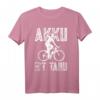 Lustiges Radfahrer Spruch Akku Tabu Fahrrad T-Shirt für Bike-Liebhaber - Perfekt für Radsport, Rennrad und Mountainbike Fans