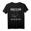 Lustiges Fahrrad T-Shirt - Warum ich ohne Akku fahre weil ich es kann - Für Radfahrer, BMX, Rennrad & Mountainbike Begeisterte