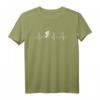 Herzschlag EKG Radfahrer Rennrad Frequenz Fahrrad T-Shirt – Perfektes Geschenk für Radsportler, Biker & Fahrradfans zum Geburtstag & Weihnachten