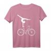 Kunstradfahren Kunstradfahrerin auf Fahrrad T-Shirt - Coole Sportbekleidung & Geschenk für Frauen, die Kunstrad lieben