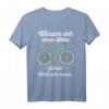 Warum ich ohne Akku fahre? Witziges Fahrrad T-Shirt – Perfektes Geschenk für Radfahrer & Fahrradliebhaber