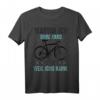Warum ich ohne Akku fahre? Weil ich es kann - Witziges Fahrrad T-Shirt für Radfahrer und Fahrradliebhaber