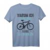 Warum ich ohne Akku fahre? Weil ich es kann - Witziges Fahrrad T-Shirt für Radfahrer und Fahrradliebhaber
