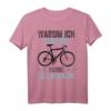 Warum ich ohne Akku fahre? Weil ich es kann - Witziges Fahrrad T-Shirt für Radfahrer und Fahrradliebhaber