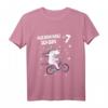 Kinder T-Shirt für 7 Jahre Mädchen mit Sternen & Fahrrad - Perfekt für Geburtstag, Kindergarten & Spielplatz