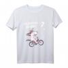 Kinder T-Shirt für 7 Jahre Mädchen mit Sternen & Fahrrad - Perfekt für Geburtstag, Kindergarten & Spielplatz