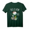 Lustiges 'This Is How I Roll Sushi' Fahrrad T-Shirt – Perfekt für Sushi-Liebhaber, Fahrradfahrer und als Geschenkidee