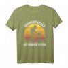 Fahrradfahren ist veganes Reiten T-Shirt – Lustiges Umwelt- und Tierschutzmotiv für Radfahrer & Veganer
