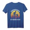 Fahrradfahren ist veganes Reiten T-Shirt – Lustiges Umwelt- und Tierschutzmotiv für Radfahrer & Veganer