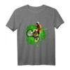 MTB Downhill Mountainbike T-Shirt mit grünem Klecks – Perfektes Geschenk für Mountainbiker und Downhiller